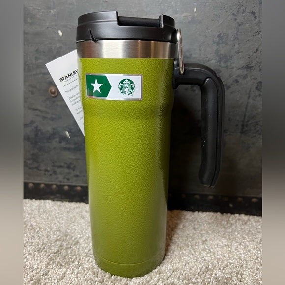 Starbucks Stanley Army Military Commitment Hammered Stainless Steel Tumler - Picture 5 of 7